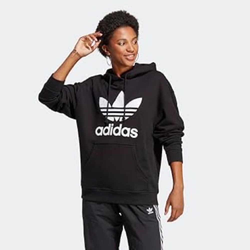 Adidas Originals Women's Trefoil Hoodie Size Large